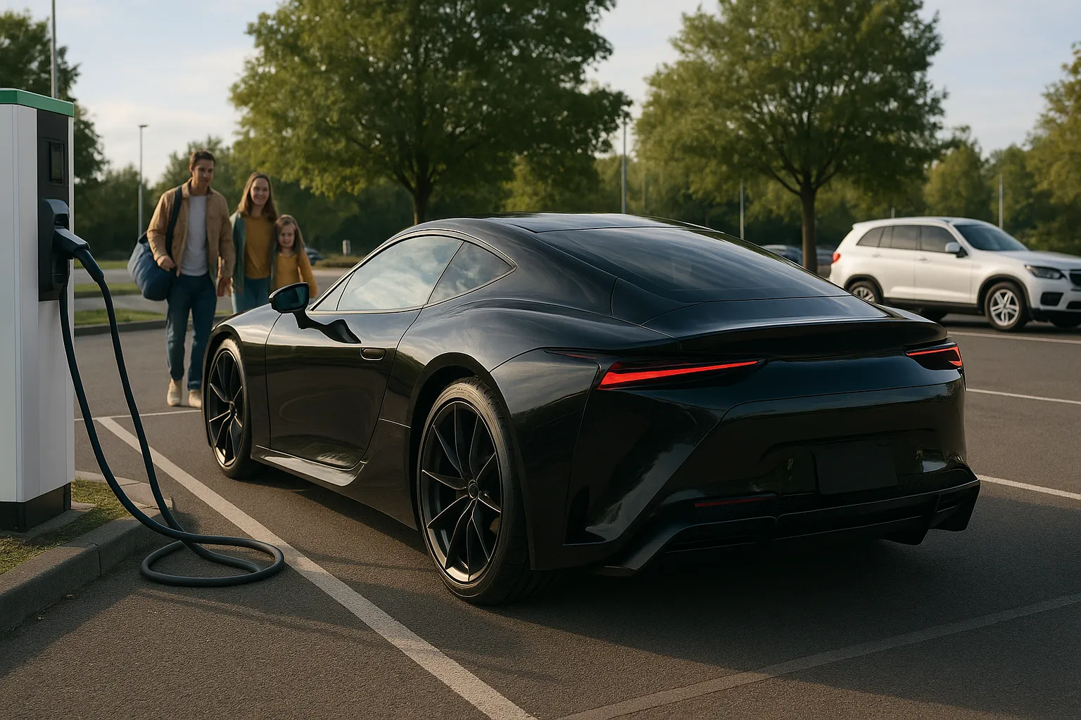 Lexus LFA-Nachfolgerkonzept in Goodwood mit flacher Coupé-Karosserie und motorsportinspiriertem Styling ausgestellt, unterstützendes Bild 2